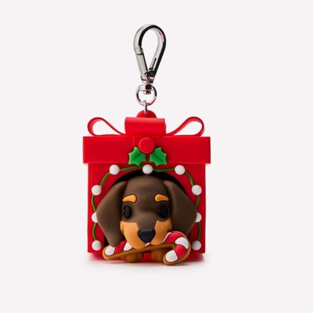 Bath & Body Works Christmas Dachshund Festive Dog Light Up PocketBac Holder